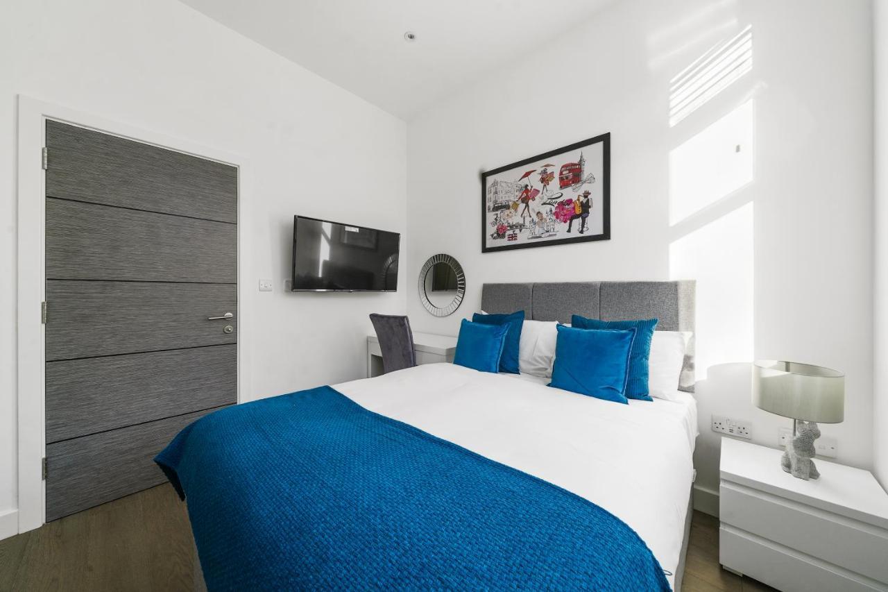 City Prime Apartments Лондон Екстер'єр фото A bedroom at the hotel