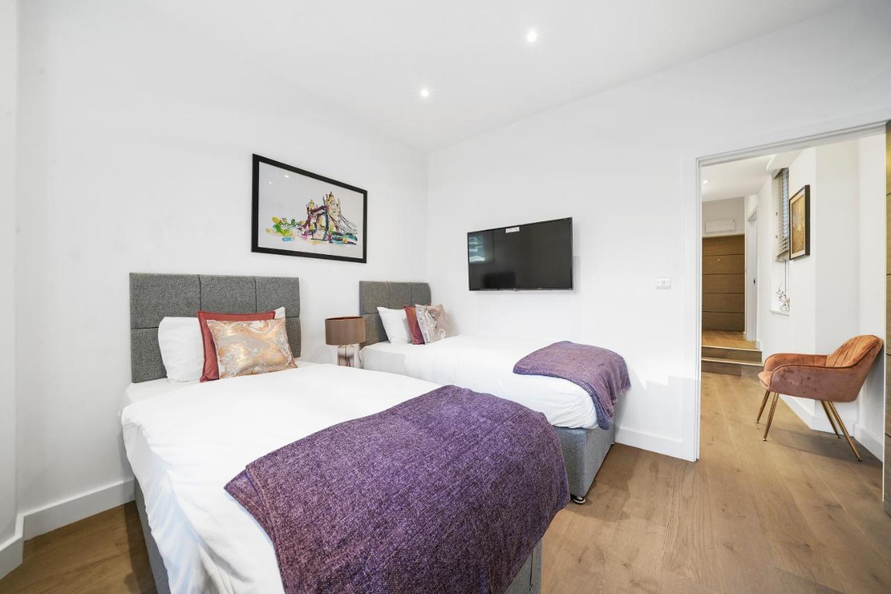 City Prime Apartments Лондон Екстер'єр фото A typical bedroom at the hotel